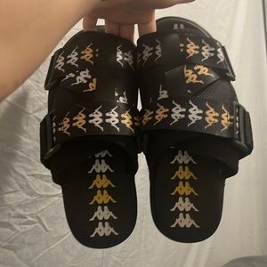 size 6 Cappa slides, worn twice.